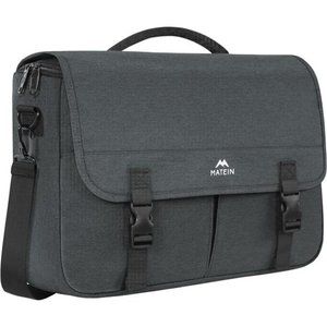 Messenger Bag Mens Laptop Bags with Shoulder Strap, 15 Inch Laptop Briefcase